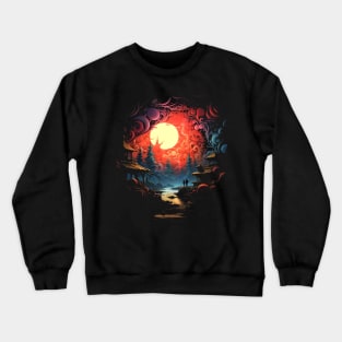 Psychedelic Nights Crewneck Sweatshirt